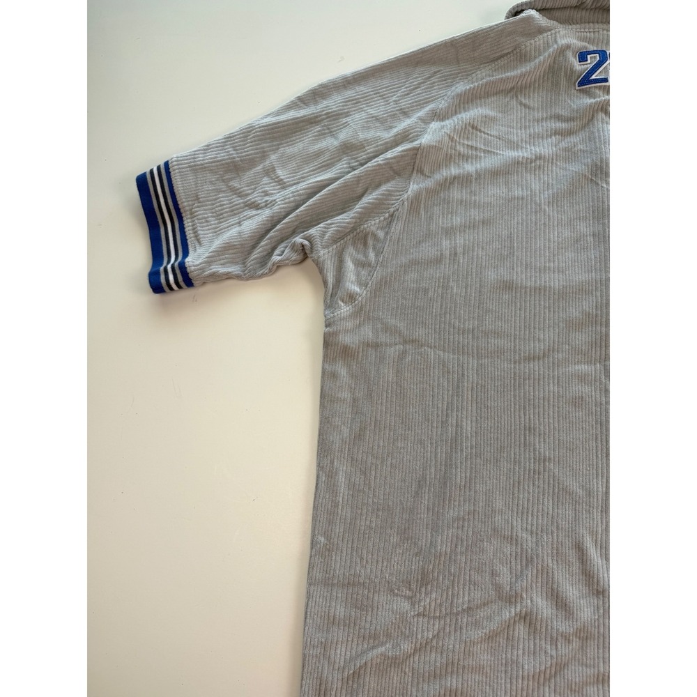 Jordan Brand Grey Ribbed Corduroy Short Sleeve Button Up Shirt XXLT 23 Jumpman - Picture 12 of 12